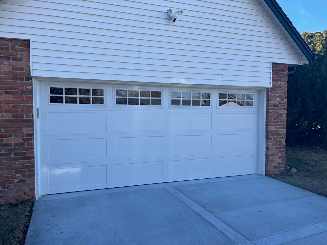 Incredible Garage Door Makeover image